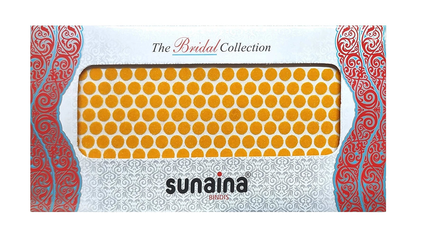 Sunaina Plain Bridal Collection Yellow