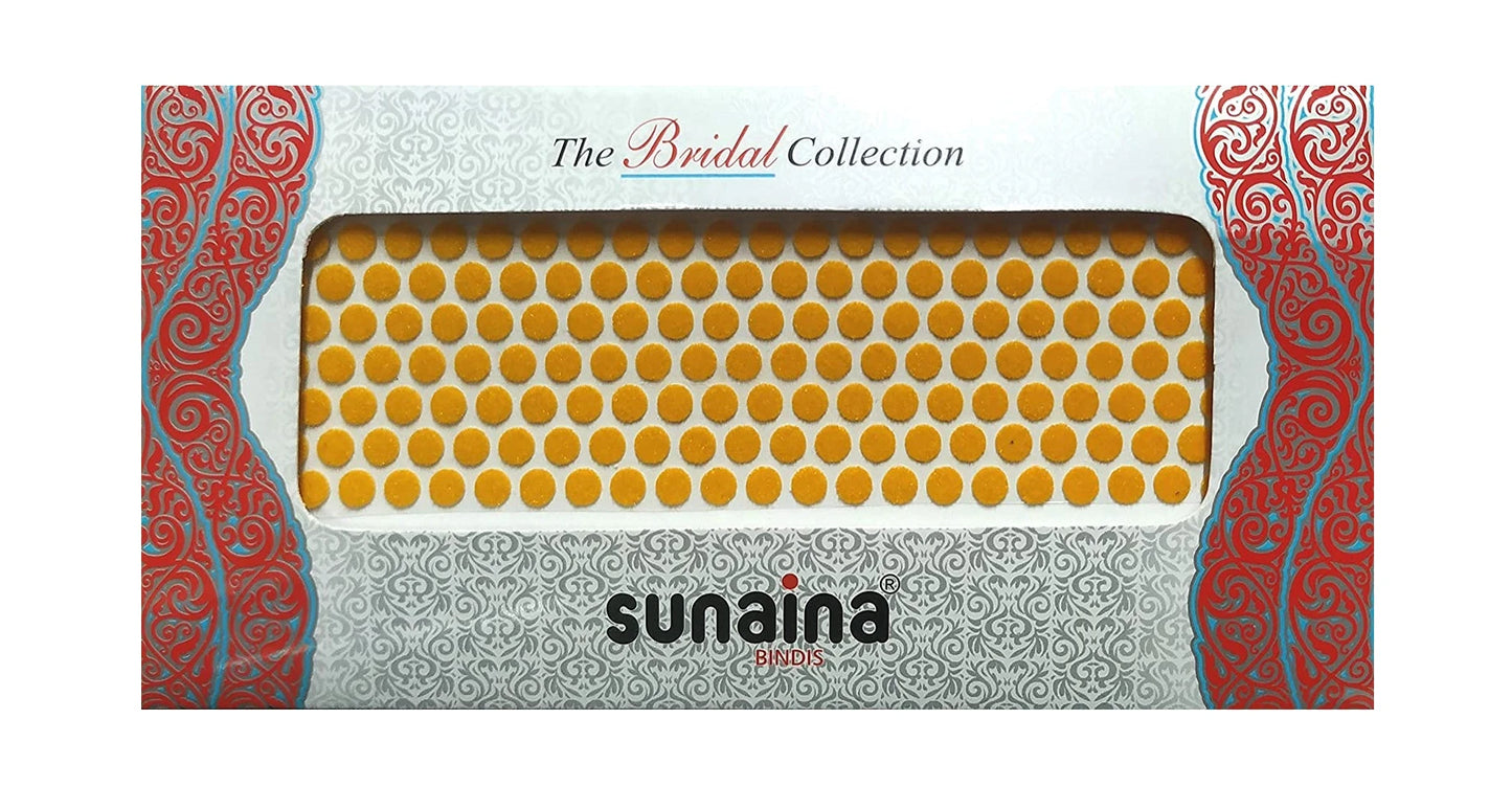 Sunaina Plain Bridal Collection Yellow