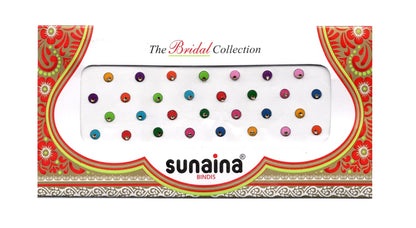 Sunaina Traditional Multicolor Parvati Outline (Golden Stone)