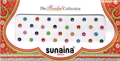 Sunaina Traditional Multicolor Parvati Outline (Silver Stone)