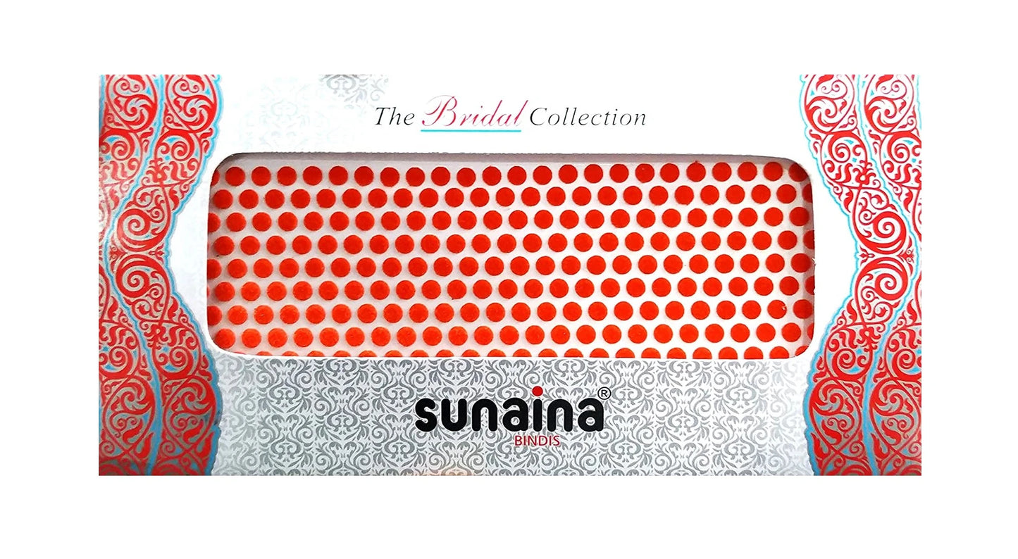 Sunaina Plain Bridal Collection Orange