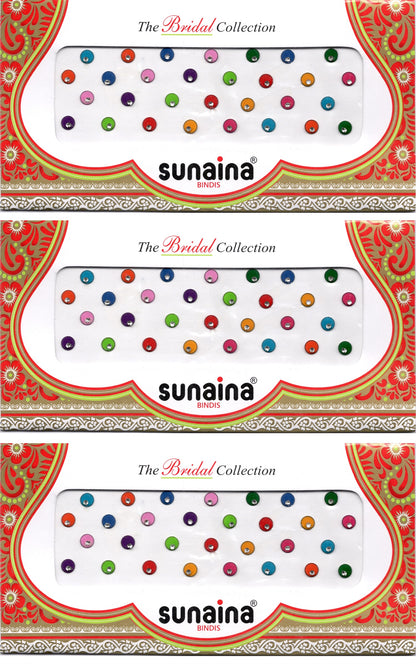 Sunaina Traditional Multicolor Parvati Outline (Silver Stone)