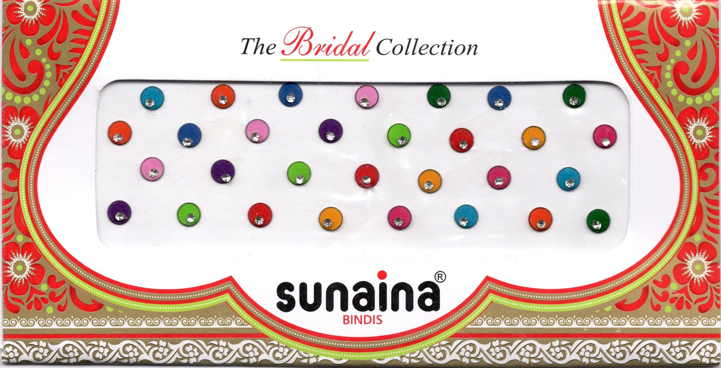 Sunaina Traditional Multicolor Parvati Outline (Silver Stone)