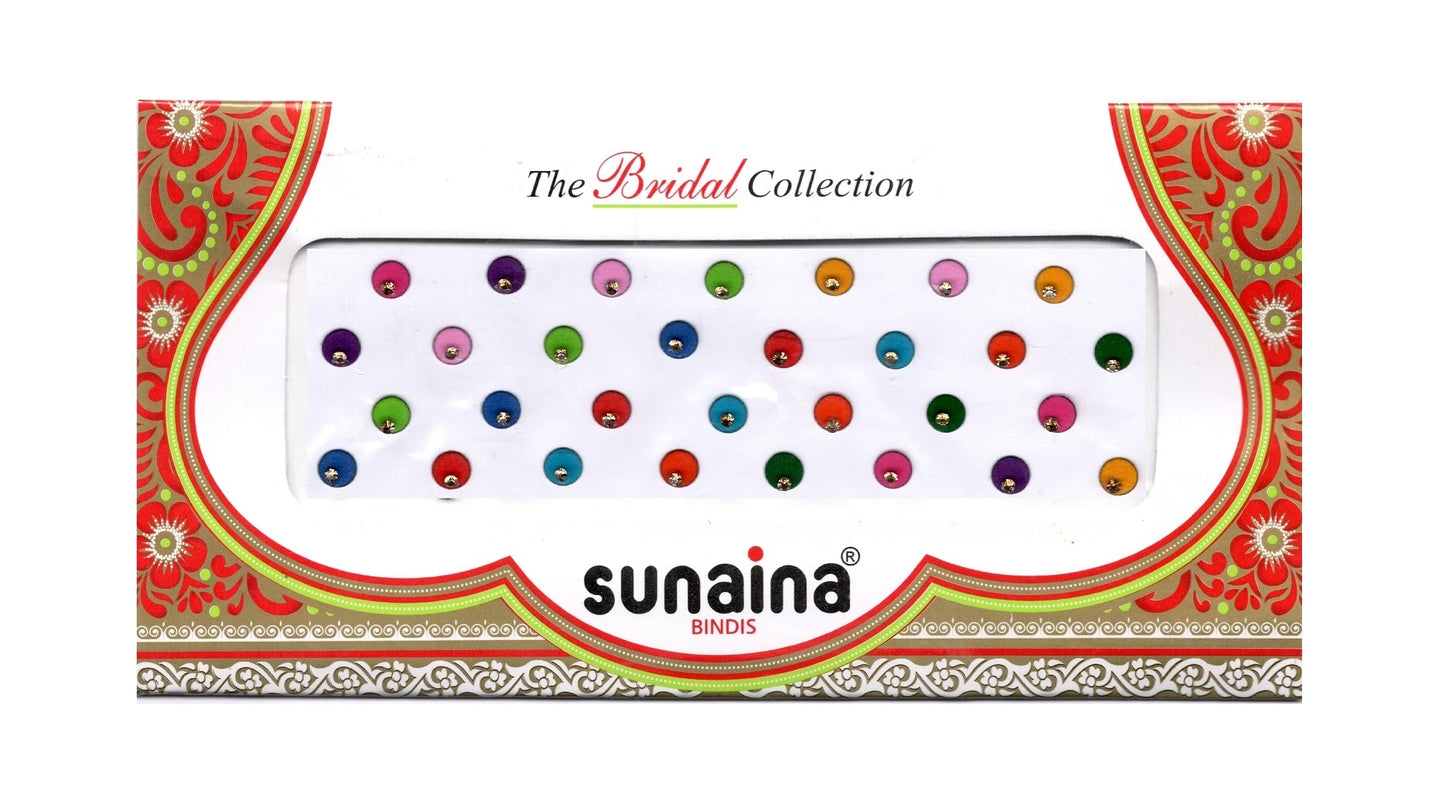 Sunaina Traditional Multicolor Parvati Outline (Golden Stone)