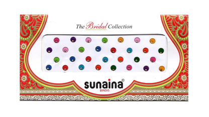 Sunaina Traditional Multicolor Parvati Outline (Golden Stone)