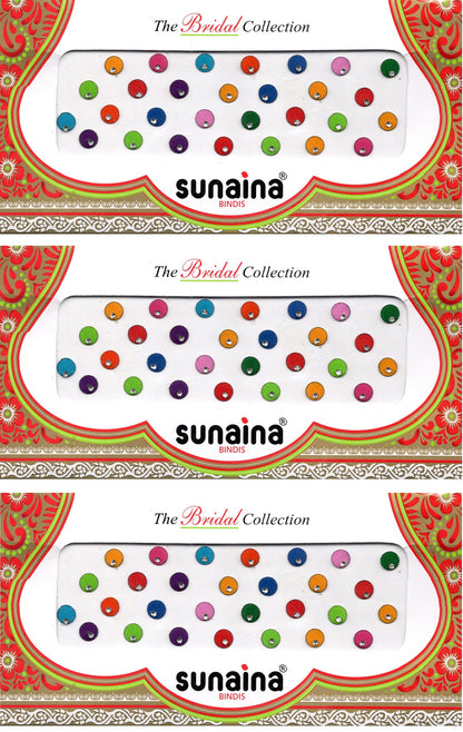 Sunaina Traditional Multicolor Parvati Outline (Silver Stone)