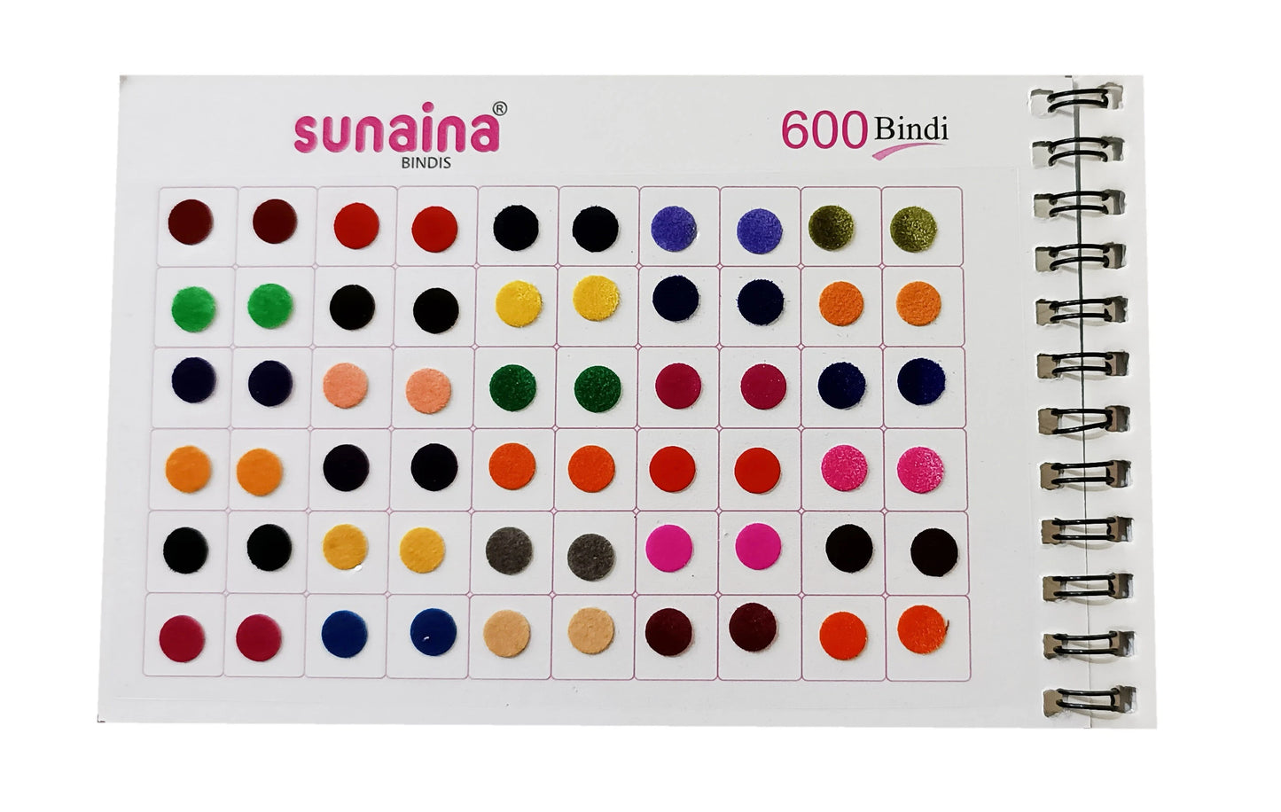 Sunaina Spiral 600 bindi (Golden Stone)