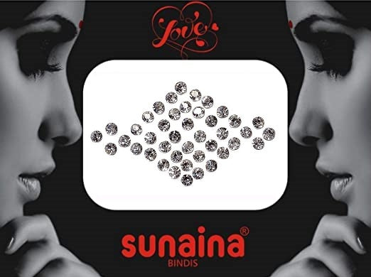 Sunaina Designer Silver Stone Bindi