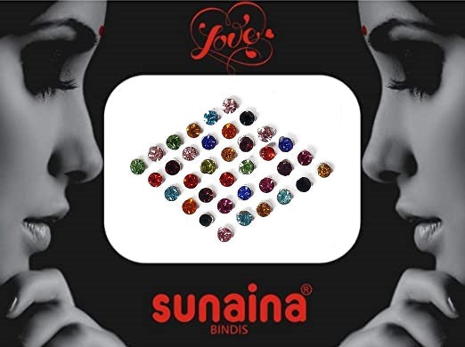 Sunaina Designer Multicolor Small Size Stone Bindi